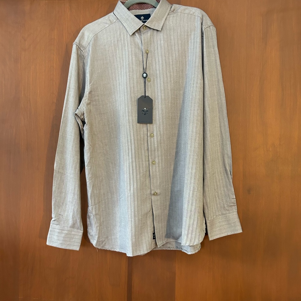 NWT Luchiano Visconti button down shirt